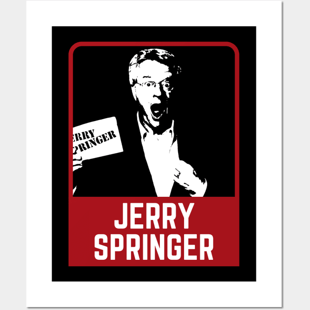 Jerry springer ~~~ 70s retro Wall Art by BobyOzzy